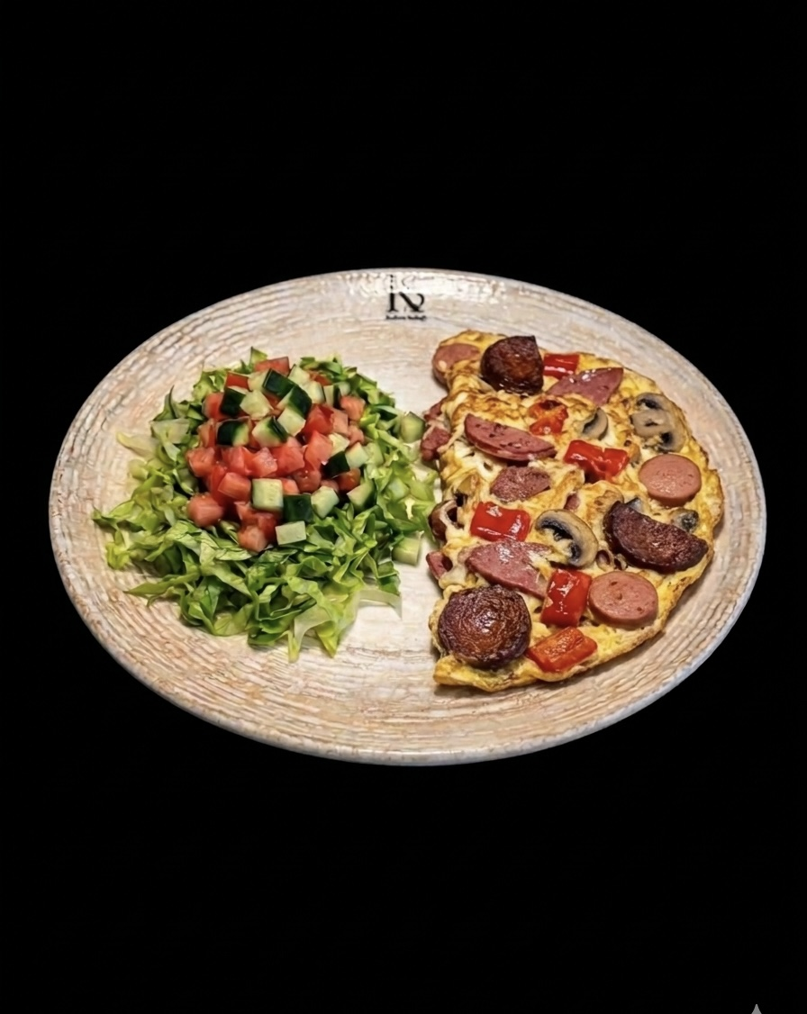 Kaşarlı Omlet