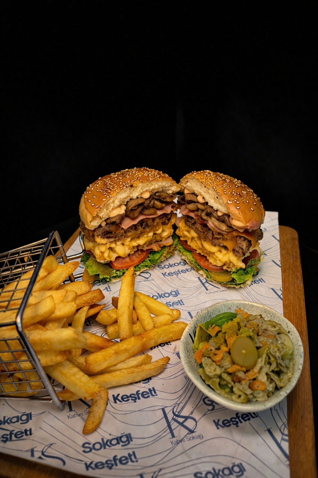 Mac & Cheese Burger